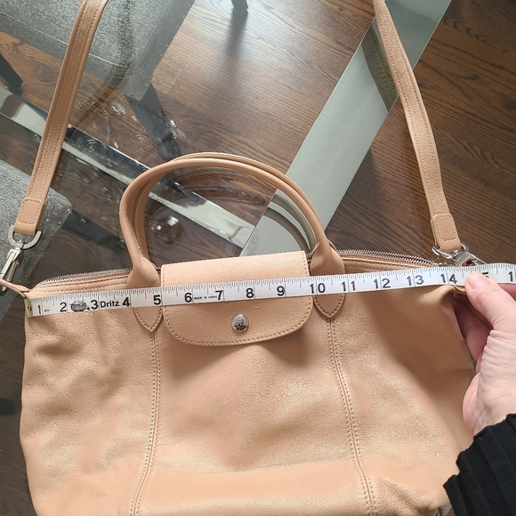 LONGCHAMP Highly Coveted Light Tan Le Pliage Bag - Picture 8 of 15